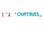 Logo Quat'Rues- 69 - Recup and cut - Couture à Grigny